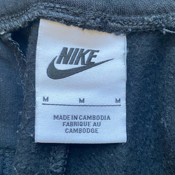 NEW Nike Mens Medium Sportswear Club Fleece Joggers - Black (BV2671-010) - Picture 8 of 8